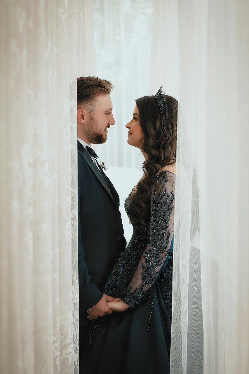 wedding, newlyweds, marriage, love, romantic, couple, man and woman, portrait, bride, groom, woman, man, couple, couple, couple, couple, couple